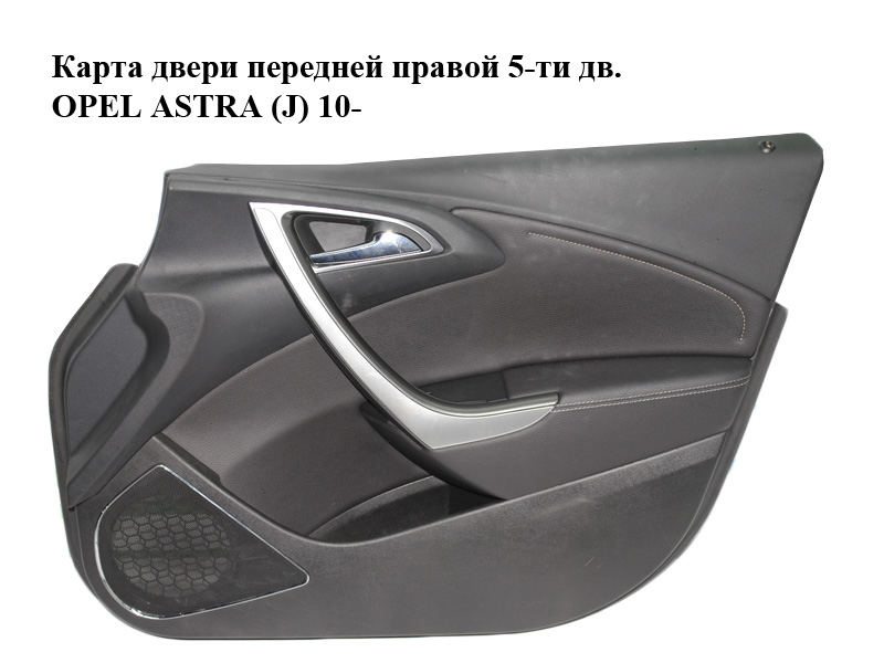 Карта двери передней правой 5-ти дв. OPEL ASTRA (J) 10- (ОПЕЛЬ АСТРА J) (13321404)