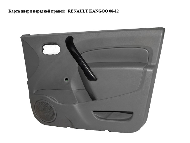 Карта двери передней правой под мех. стеклоподьемник RENAULT KANGOO 08-12 (РЕНО КАНГО) (8200618589)