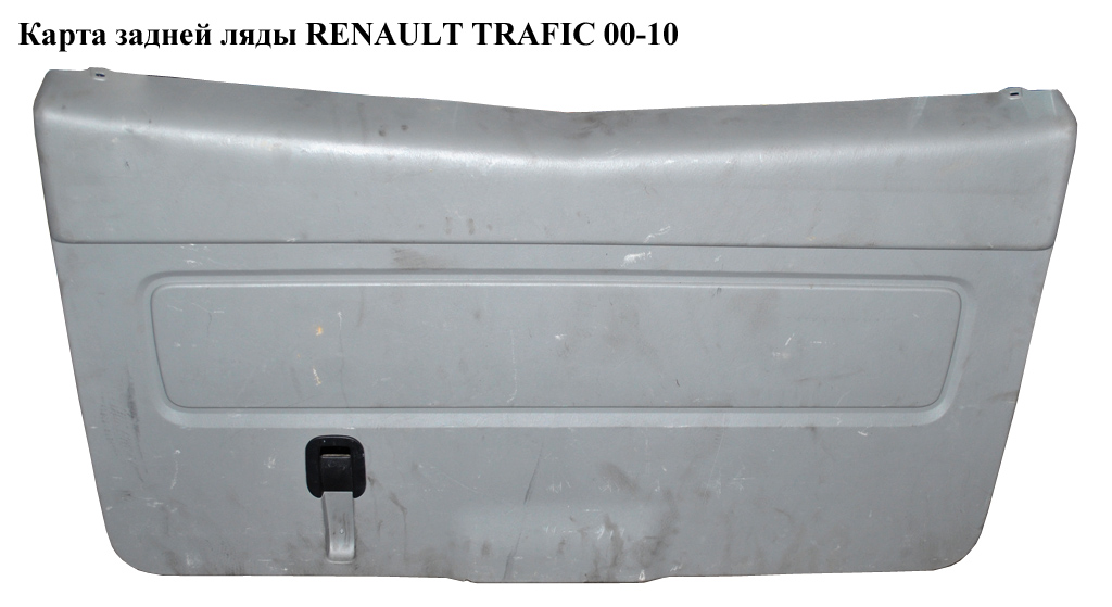 Карта задньої ляди RENAULT TRAFIC 00-10 (РЕНО ТРАФІК) (7700313073, 91165790)