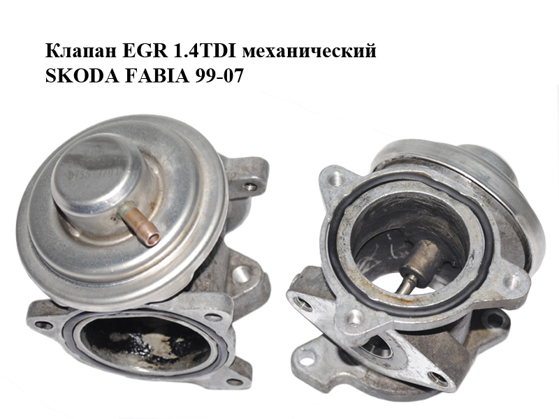 Клапан ЕGR 1.4TDI механічний SKODA FABIA 99-07 (ШКОДА ФАБИЯ) (045131501F)