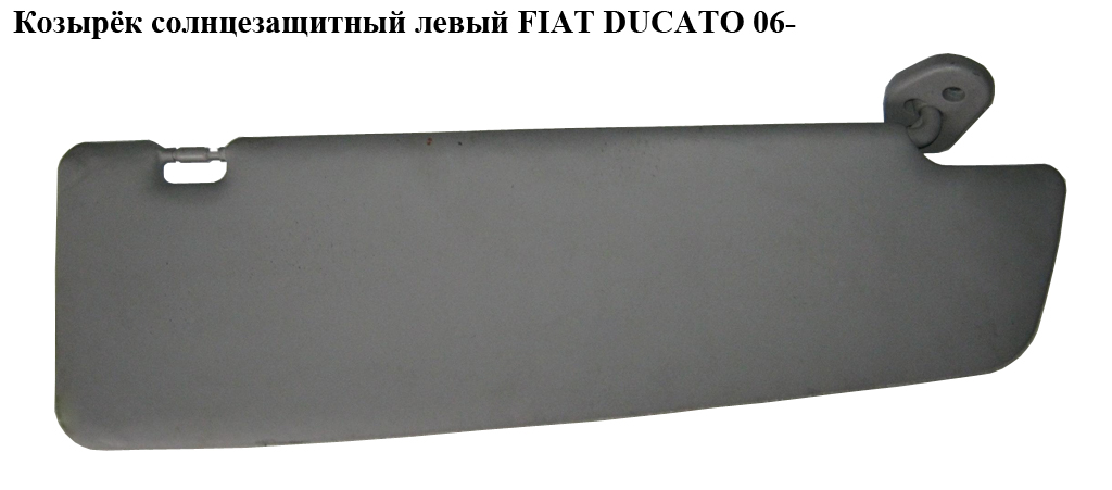 Козирок сонцезахисний лівий FIAT DUCATO 06- (ФИАТ ДУКАТО) (735561971)