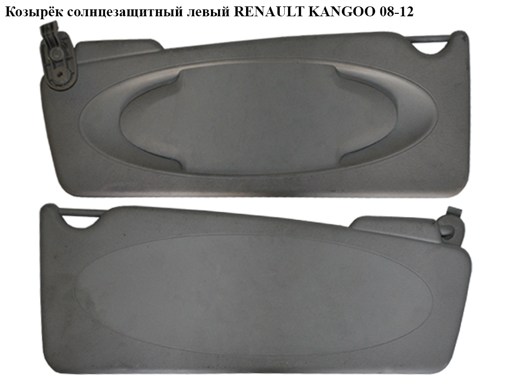 Козирок сонцезахисний лівий RENAULT KANGOO 08-12 (РЕНО КАНГО) (8200924096, 8200544833, 8200430124)