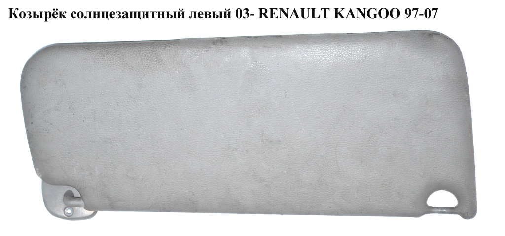Козирок сонцезахисний лівий 03- RENAULT KANGOO 03-07 (РЕНО КАНГО) (77151D500, 7700308877, 7700400263, 7700354767, 8200109515, 8200309600, 8200485128)