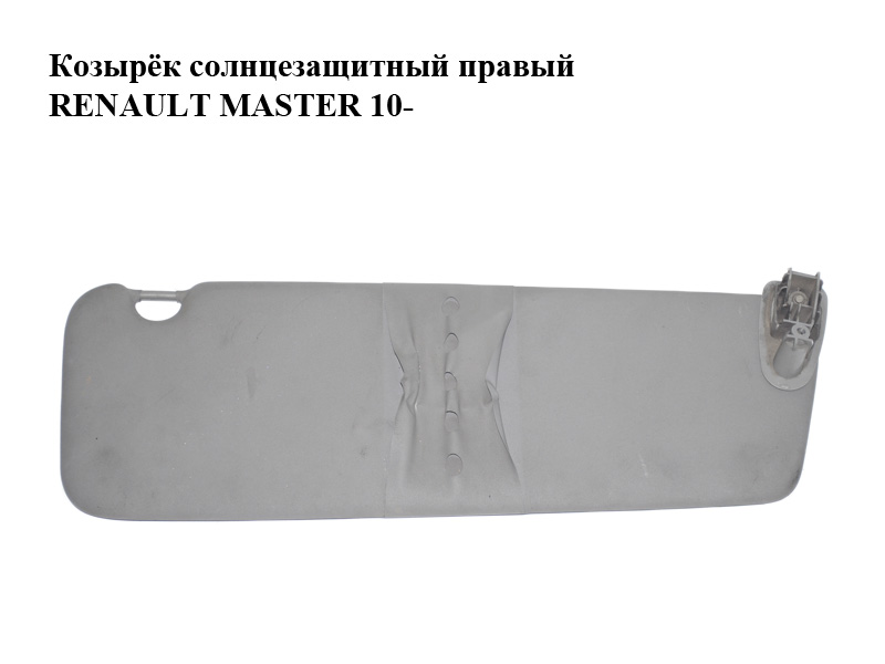 Козирок сонцезахисний правий RENAULT MASTER 10-(РЕНО МАСТЕР) (964006962R)
