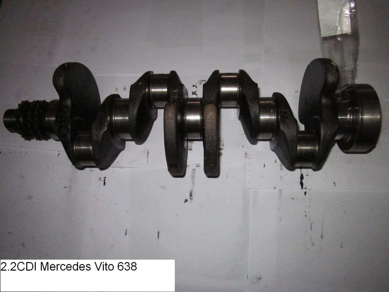 Колінвал стандарт 2.2CDI MERCEDES-BENZ VITO 638 96-03 (МЕРСЕДЕС ВИТО 638) (A6460310701, 6460310701)