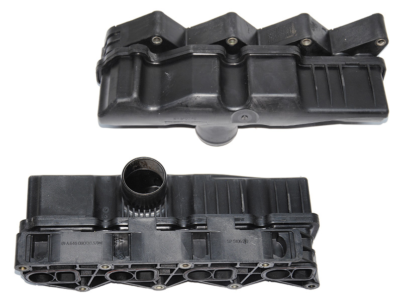 Колектор впускний пластик 2.2CDI MERCEDES-BENZ VITO 639 03-10 (МЕРСЕДЕС ВИТО 639) (A6460900837, 6460900837)