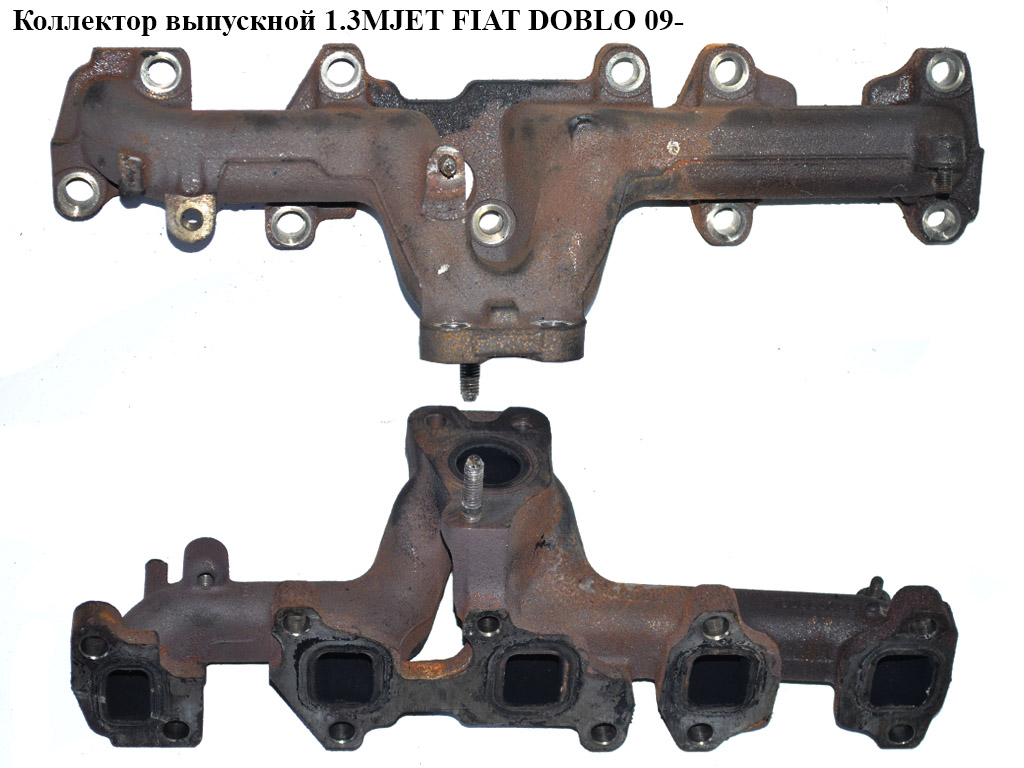 Колектор випускний 1.3MJET Euro 5 FIAT DOBLO 09- (ФІАТ ДОБЛО) (55223906, 0341R6)