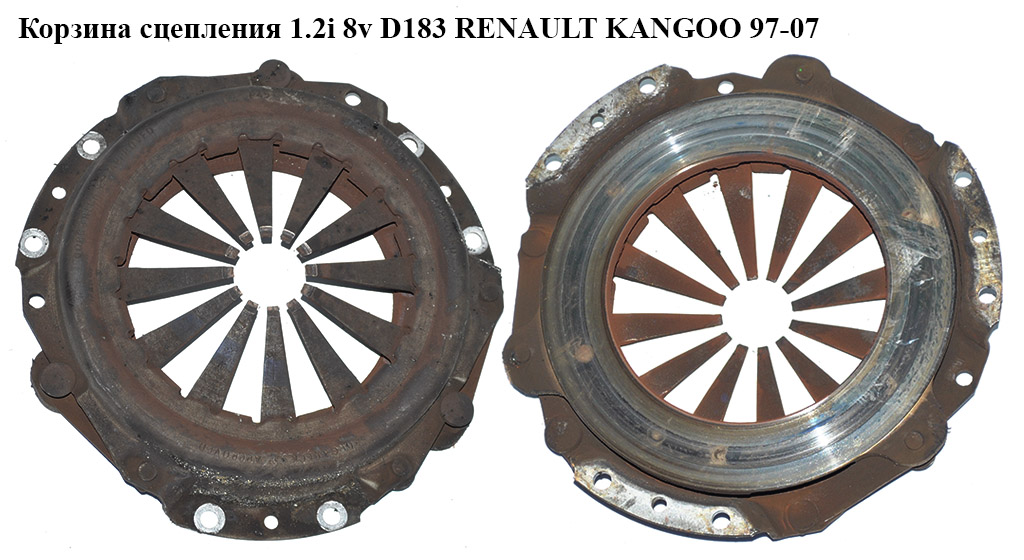 Корзина сцепления 1.2i 8v D183 RENAULT KANGOO 97-07 (РЕНО КАНГО) (7700102239, 8200745113, 8200508346)