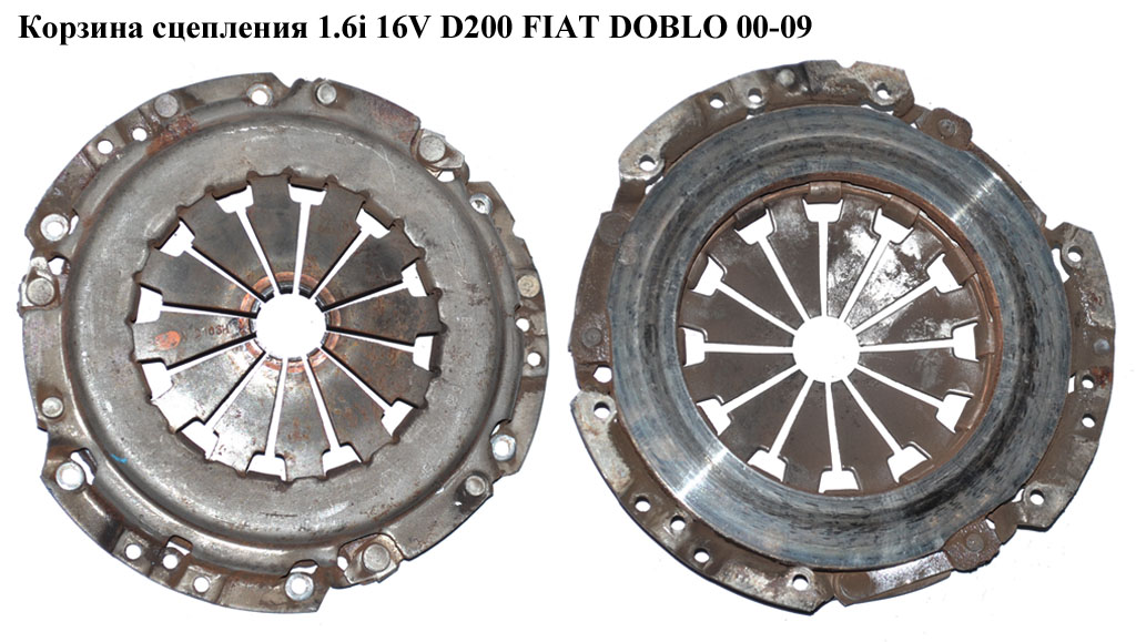 Корзина сцепления 1.4i 16v 1.6i 16v D200 FIAT FIAT DOBLO 00-09 (ФИАТ ДОБЛО) (826231)