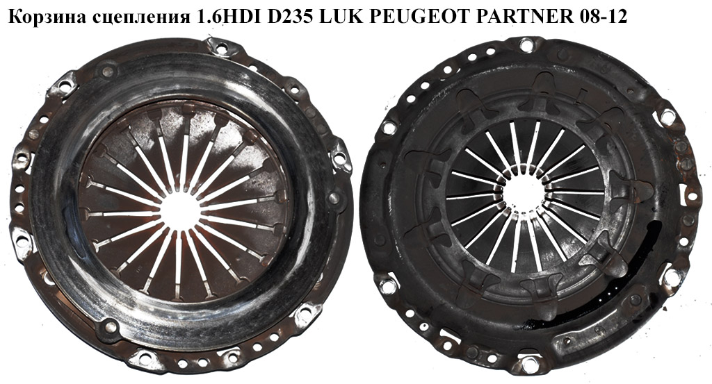 Корзина зчеплення 1.6HDI D235 LUK PEUGEOT PARTNER 08-12 (ПЕЖО ПАРТНЕР) (2004AV, 9685592080)