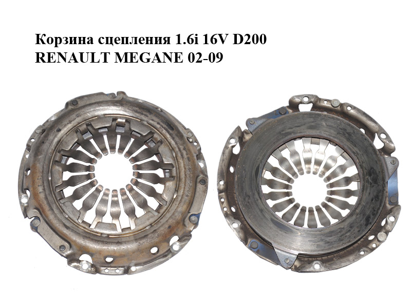 Корзина сцепления 1.6i 16V D200 RENAULT MEGANE 02-09 (РЕНО МЕГАН) (8200187171)