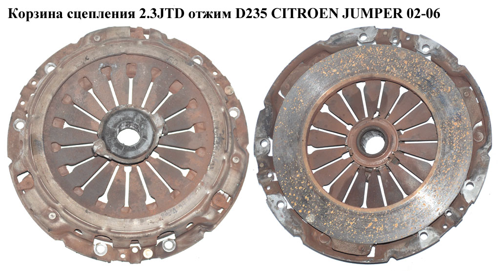 Кошик зчеплення 2.3JTD віджим D235 CITROEN JUMPER 02-06 (СІТРОЕН ДЖАМПЕР) (71734906)