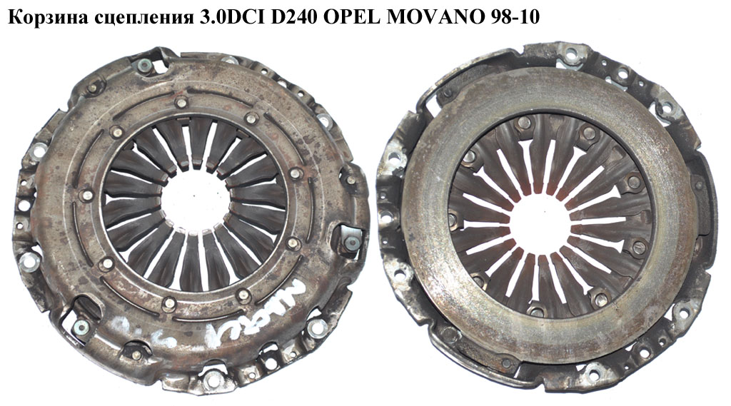 Кошик зчеплення 3.0DCI D240 OPEL MOVANO 98-10 (ОПЕЛЬ МОВАНО) (4415391)