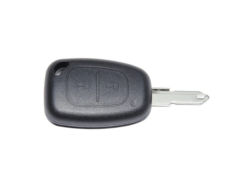 Корпус ключа 2 кнопки + лезо (Новий) RENAULT TRAFIC 00-14 (РЕНО ТРАФИК) (7701046656)