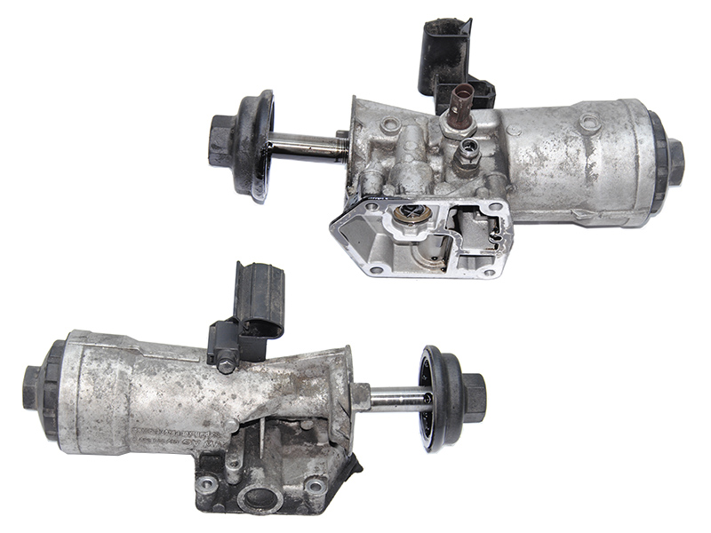 Корпус масляного фильтра 1.9TDI VOLKSWAGEN TOURAN 03-10 (ФОЛЬКСВАГЕН ТАУРАН) (045115389J)