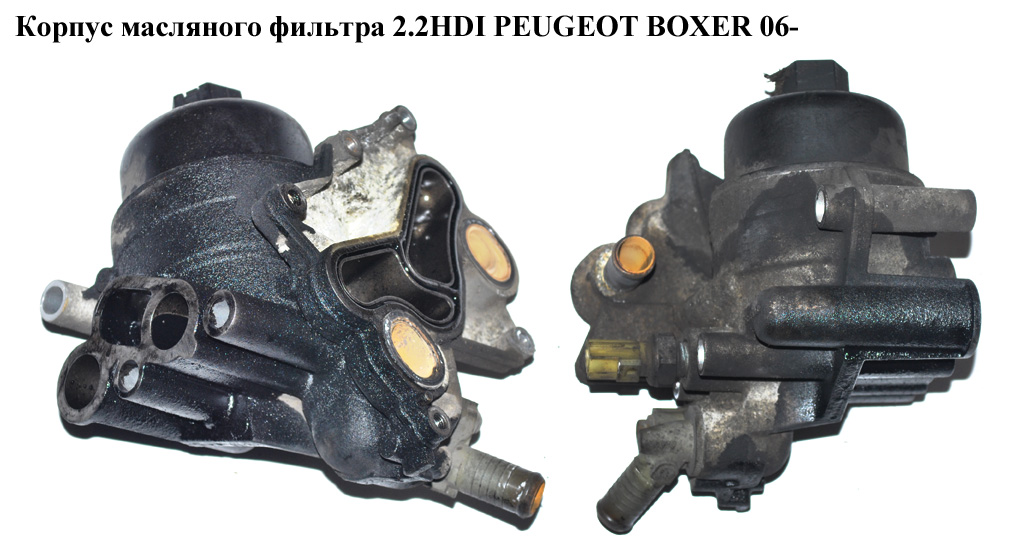 Корпус масляного фильтра 2.2HDI PEUGEOT BOXER 06- (ПЕЖО БОКСЕР) (6C1Q-6B624-AC)