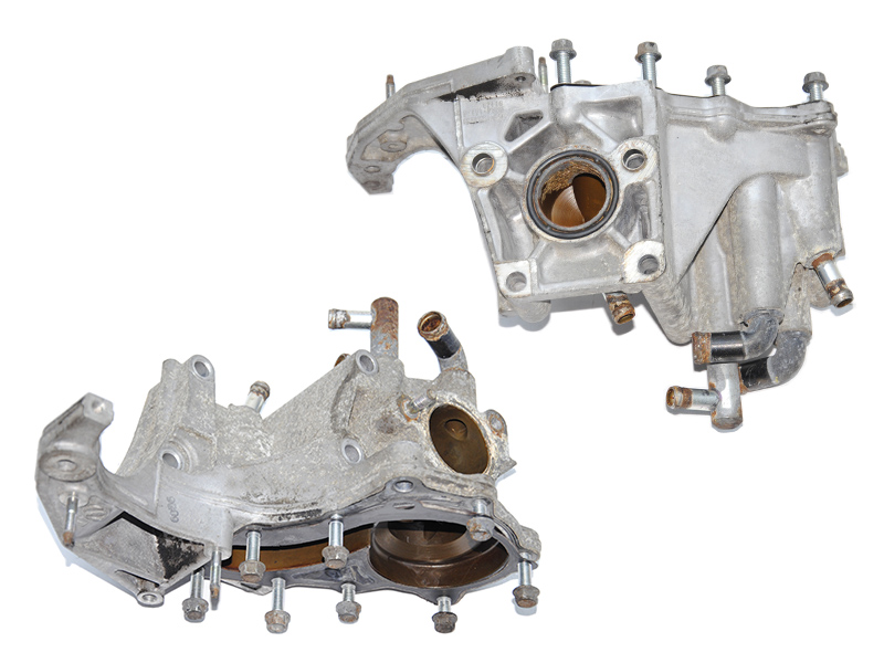 Корпус помпи 2.2 MZR-CD MAZDA CX-7 06-12 (МАЗДА CX-7) (R2AA-15176, R2AA15176)