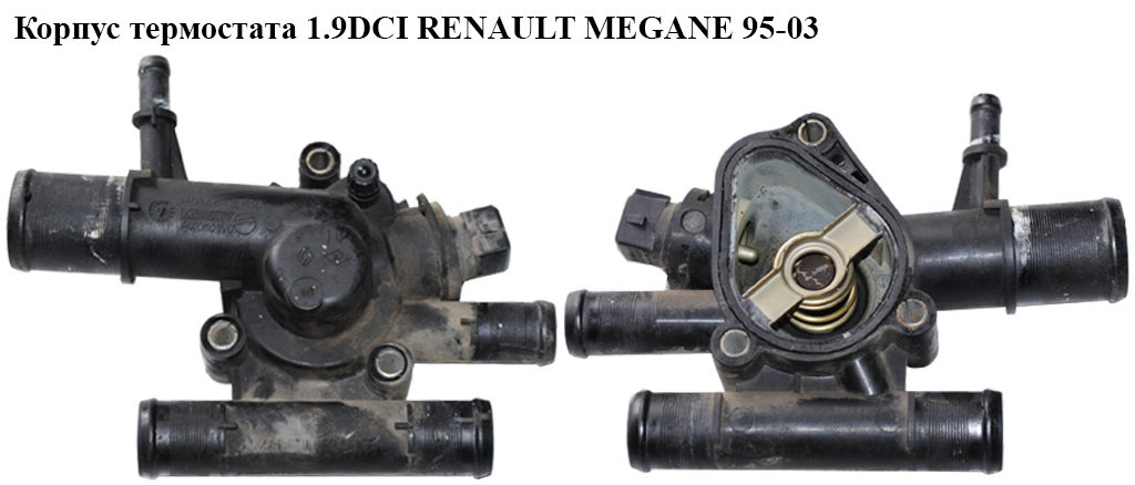 Корпус термостата 1.9DCI RENAULT MEGANE 95-03 (РЕНО МЕГАН) (8200074346)