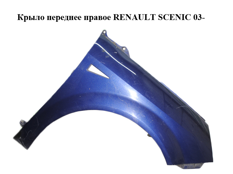 Крыло переднее правое RENAULT SCENIC 03- (РЕНО СЦЕНИК) (8200020569)