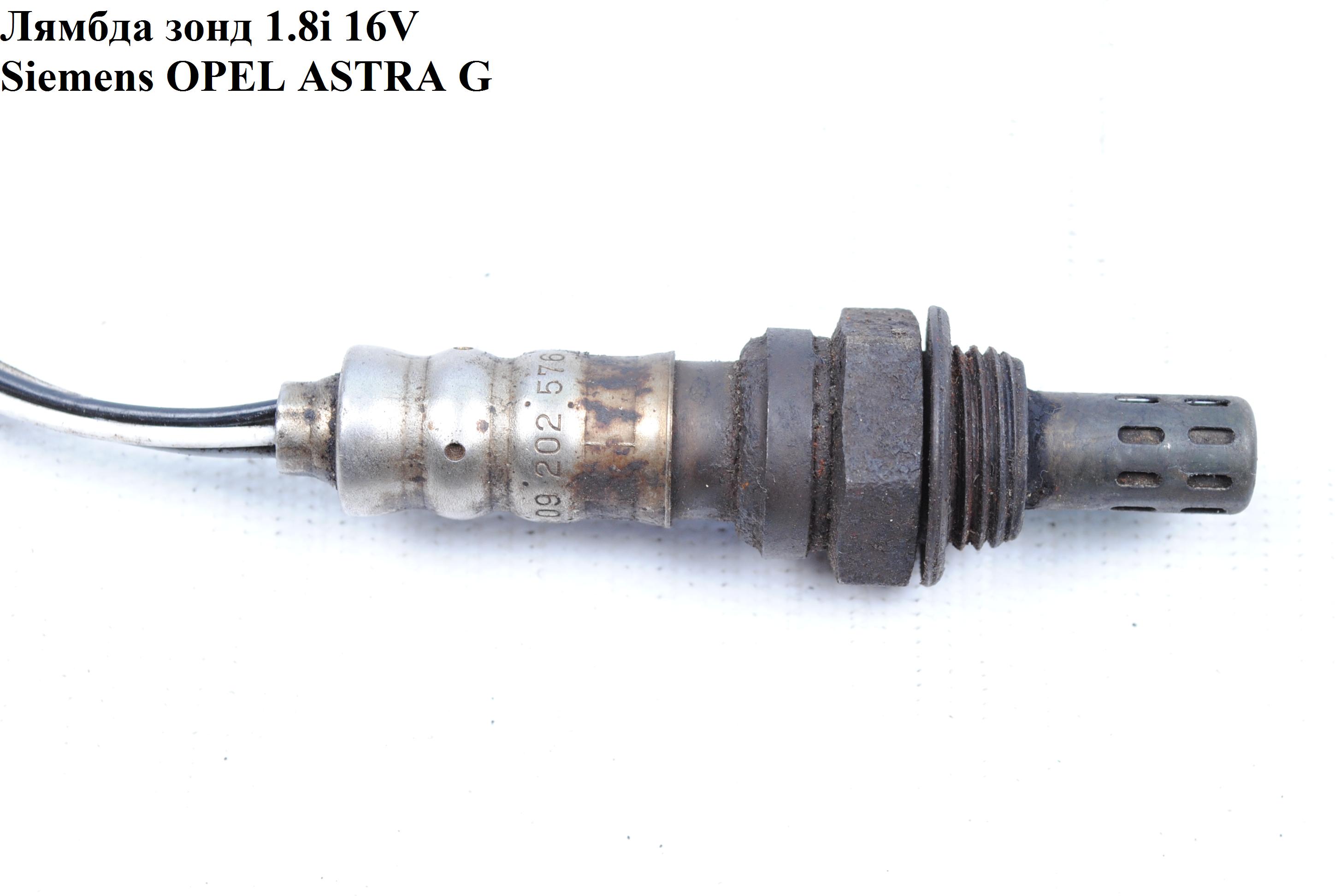 Лямбда зонд 1.8i 16V Siemens OPEL ASTRA (G) 98-05 (ОПЕЛЬ АСТРА G) (09202576, 5WK91702)