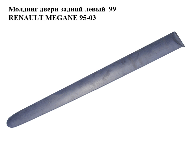 Молдинг дверей задніх лівих 99- RENAULT MEGANE 95-03 (РЕНО МЕГАН) (7700430879)