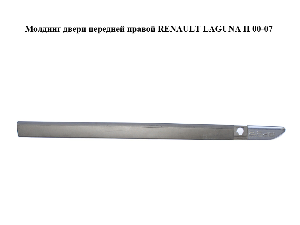 Молдинг двері передньої правої RENAULT LAGUNA II 00-07 (РЕНО ЛАГУНА) (8200036021)