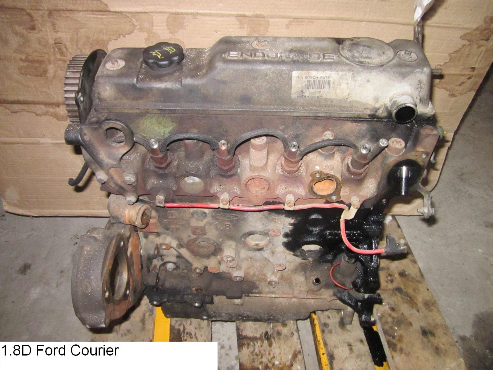 Мотор (Двигатель) без навесного оборудования 1.8D FORD COURIER 96-02 (ФОРД КУРЬЕР) (RTJ, 91FF6600AD, 1068262,