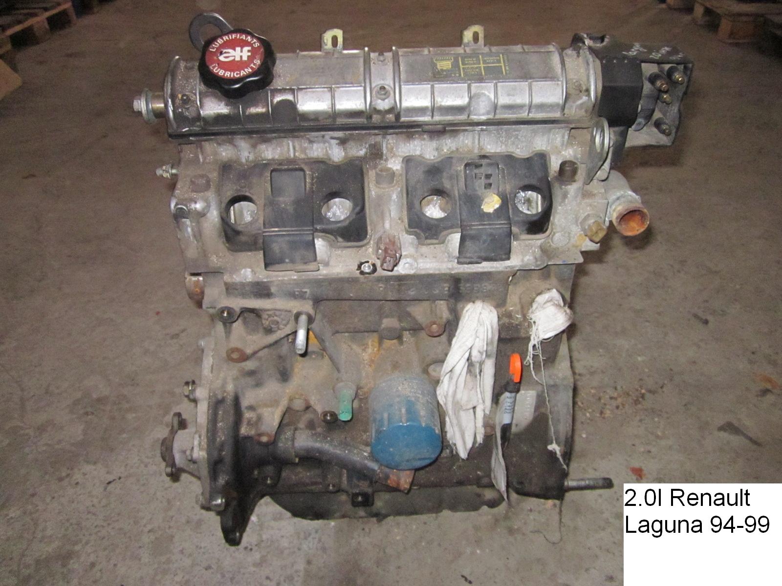 Мотор (Двигатель) без навесного оборудования 2.0i RENAULT LAGUNA 93-00 (РЕНО ЛАГУНА) (F3R 796, F3R796)