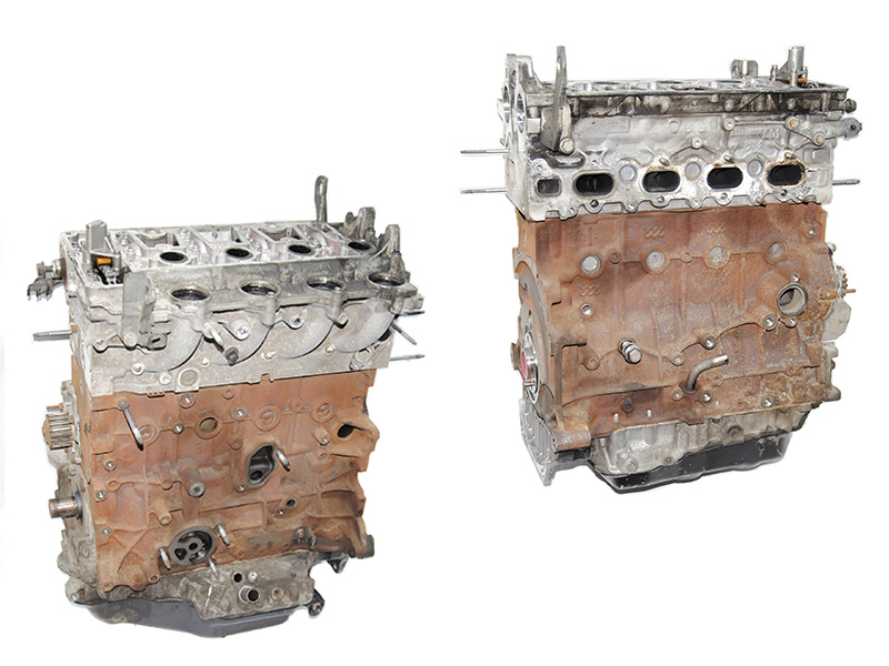 Мотор (Двигун) без навісного обладнання 2.0TDCI FORD MONDEO IV 07-15 (ФОРД МОНДЕО) (UFBA)
