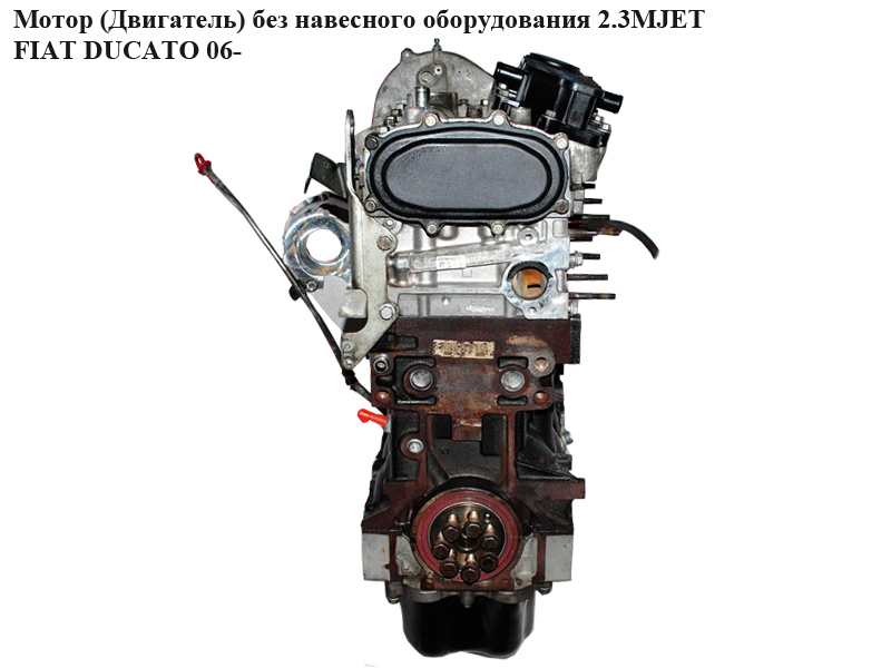 Мотор (Двигун) без навісного обладнання 2.3МJET 88кВт FIAT DUCATO 06- (ФІАТ ДУКАТО) (F1AE0481D, F1AE3481E, F1AE0481A, F1AE0481B, F1AE0481M, 504039888)