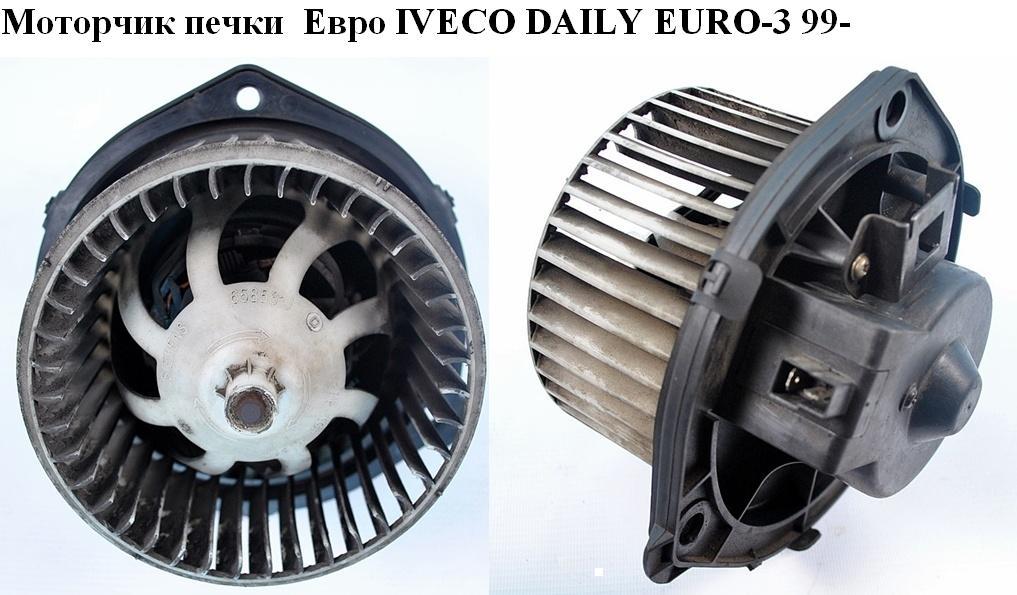 Моторчик печки IVECO DAILY EURO-3 99- (ИВЕКО ДЕЙЛИ ЕВРО 3) (570630200, 500326592, 500326617, 658561J)