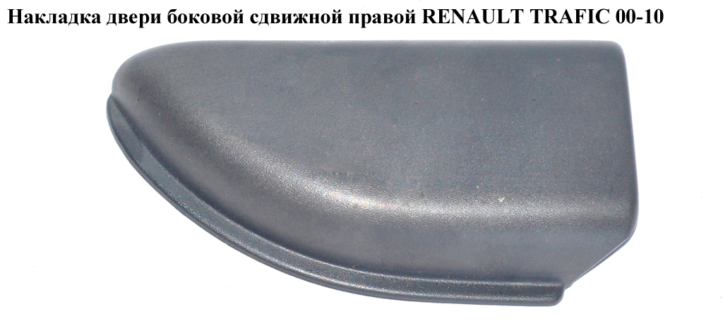 Накладка двери боковой сдвижной правой RENAULT TRAFIC 00-10 (РЕНО ТРАФИК) (8200020538, 91165732)