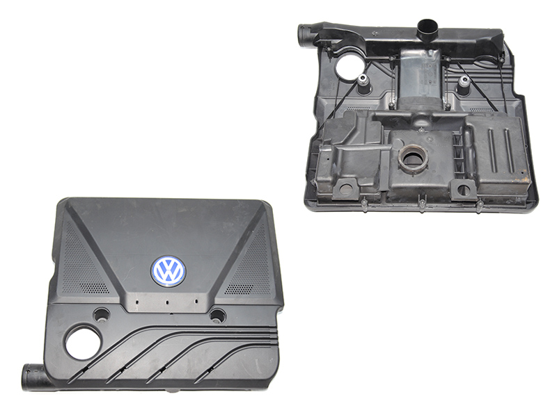 Накладка двигателя декоративная Volkswagen Caddy, Lupo, Polo (030129607AS)