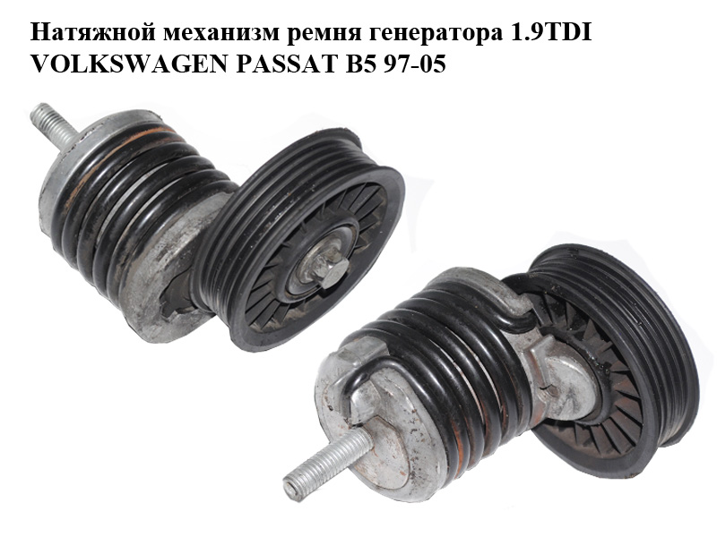 Натяжний механізм ременя генератора 1.9TDI VOLKSWAGEN PASSAT B5 97-05 (ФОЛЬКСВАГЕН ПАССАТ В5) (028903315M)