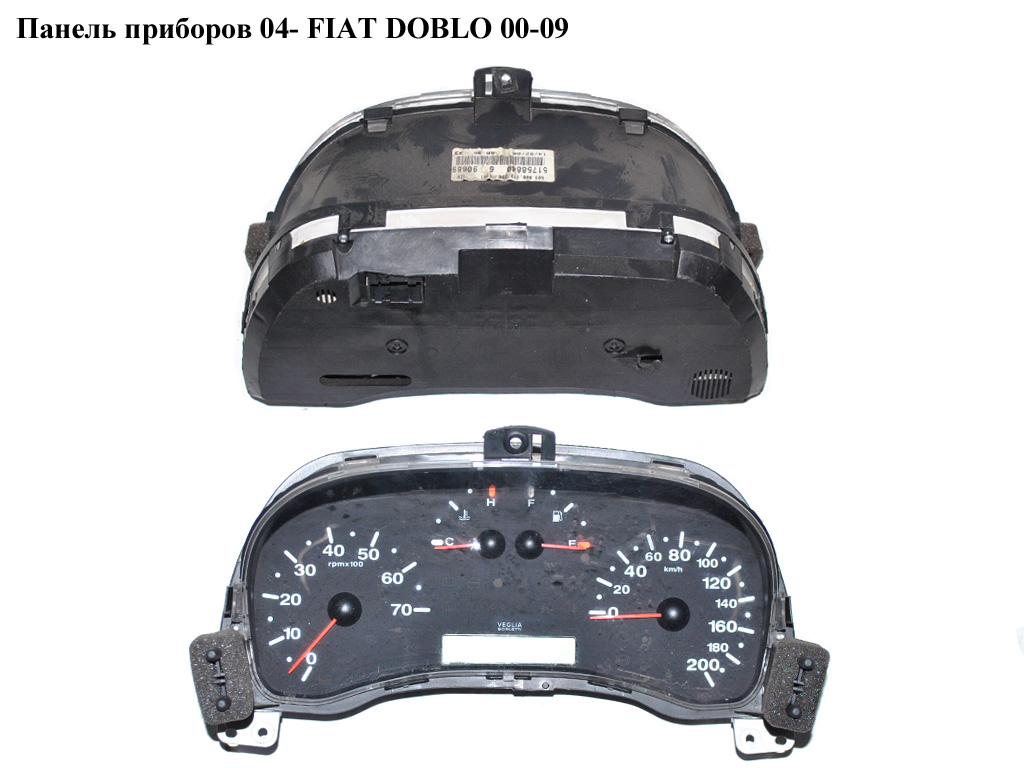 Панель приладів 04- FIAT DOBLO 00-09 (ФІАТ ДОБЛО) (51758840)
