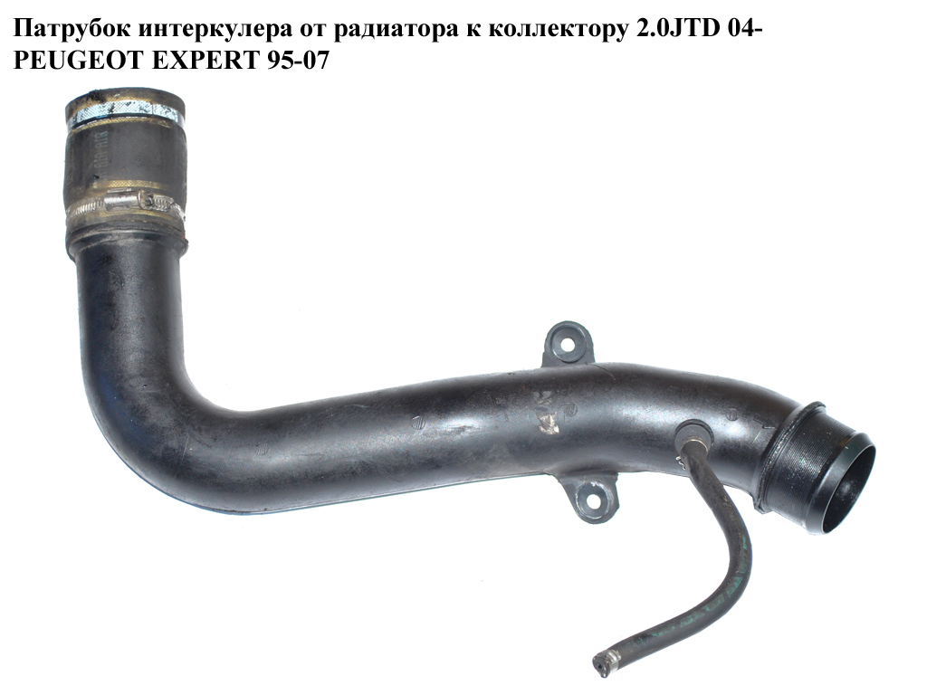 Патрубок інтеркулера від радіатора до колектора 2.0HDI 04- PEUGEOT EXPERT 95-07 (ПЕЖО ЕКСПЕРТ) (1493037080)