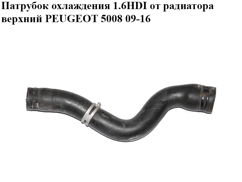 Патрубок охлаждения 1.6HDI от радиатора верхний PEUGEOT 5008 09-16 (ПЕЖО 5008) (1343KX)