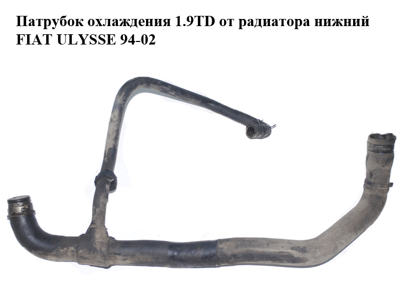 Патрубок охлаждения 1.9TD от радиатора нижний FIAT ULYSSE 94-02 (ФИАТ УЛИСА) (1473339080)