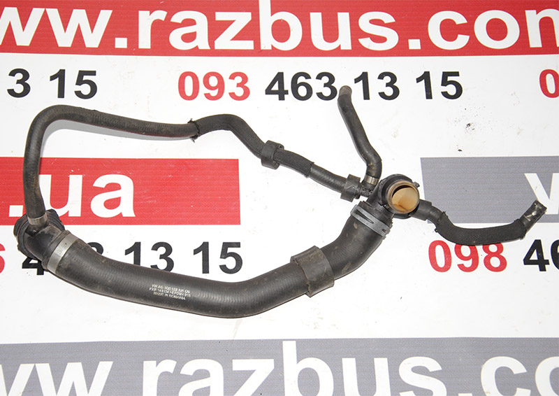 Патрубок охлаждения 2.0TDI VOLKSWAGEN PASSAT B8 14-23 (ФОЛЬКСВАГЕН ПАСCАТ B8) (5Q0122101CN, 3Q0122101D)