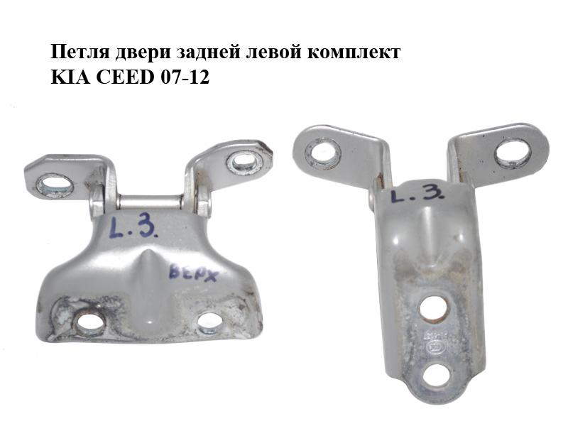 Петля дверей задньої лівої комплект KIA CEED 07-12 (КИА СІД) (794102D000, 793102H000, 79410-2D000, 79310-2H000)