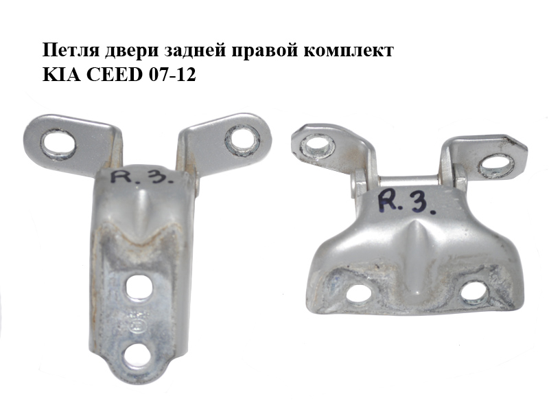 Петля дверей задньої правої комплект KIA CEED 07-12 (КИА СІД) (794202D000, 793202H000, 79420-2D000, 79320-2H000)
