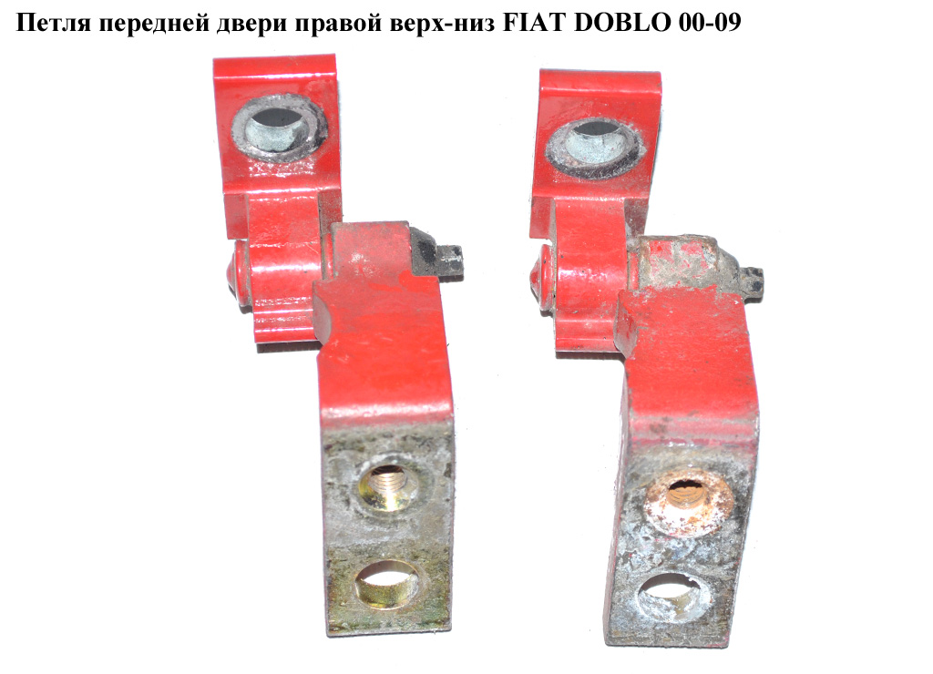 Петля дверей передніх правих верх-низ FIAT DOBLO 00-09 (ФІАТ ДОБЛО) (46837953)