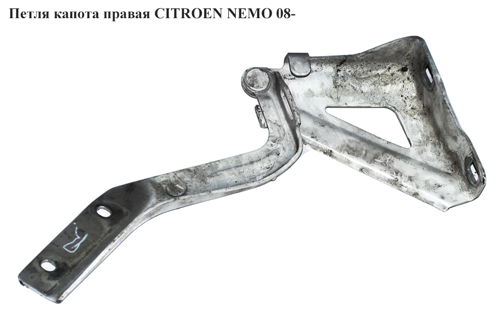 Петля капота права CITROEN NEMO 08- (СИТРОЕН НЕМО) (7912F1, 7912.F1, 1352948080)