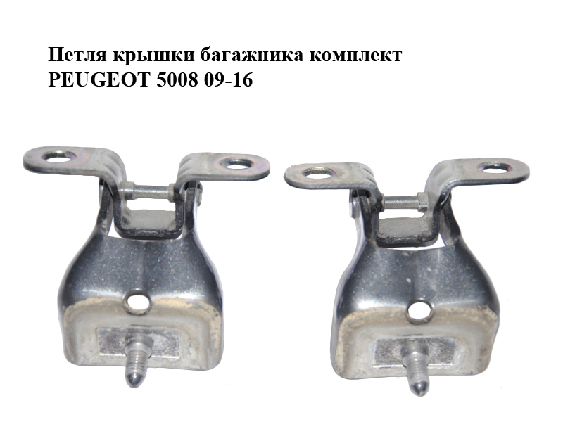 Петля крышки багажника комплект PEUGEOT 5008 09-16 (ПЕЖО 5008) (8613F3, 9683294280, 8613.F3)