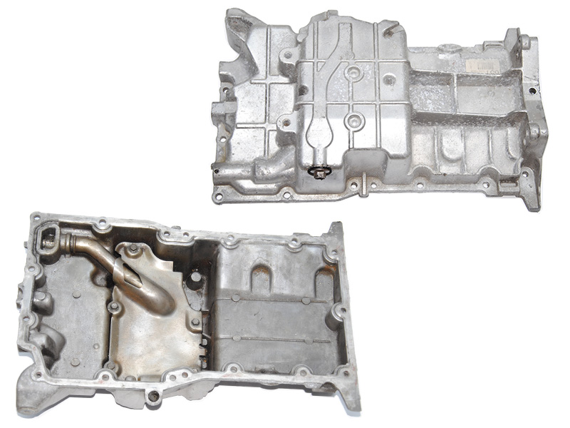 Піддон мотора 2.2і OPEL VECTRA С 02-05 (ОПЕЛЬ ВЕКТРА С) (24406366, 12576651, 12576650)