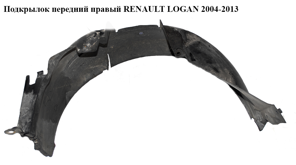 Підкрилок передній правий RENAULT LOGAN 2004-2013 (РЕНО ЛОГАН) (8200595796, 6001549271, 7703081056)