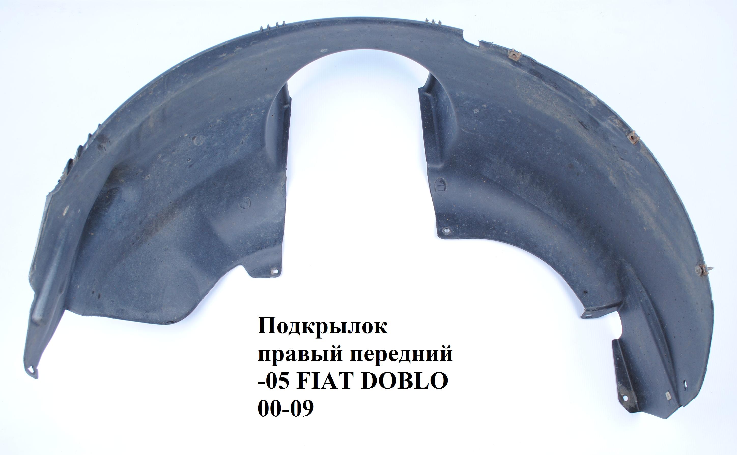 Підкрилок передній правий -05 FIAT DOBLO 00-09 (ФІАТ ДОБЛО) (46747451)