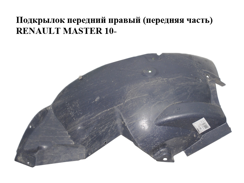 Підкрилок передній правий (передня частина) RENAULT MASTER 10-(РЕНО МАСТЕР) (638407725R)