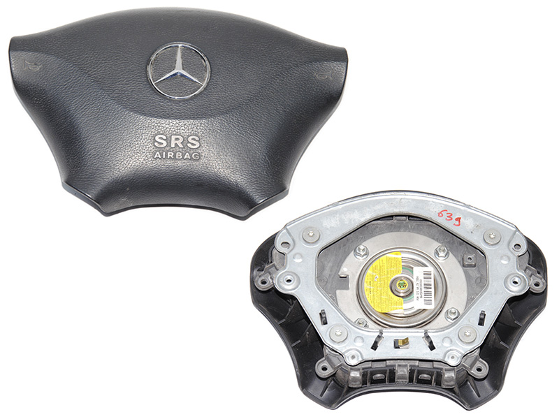 Подушка безопасности в руль MERCEDES-BENZ VITO 639 03-10 (МЕРСЕДЕС ВИТО 639) (A6394600098, 6394600098)