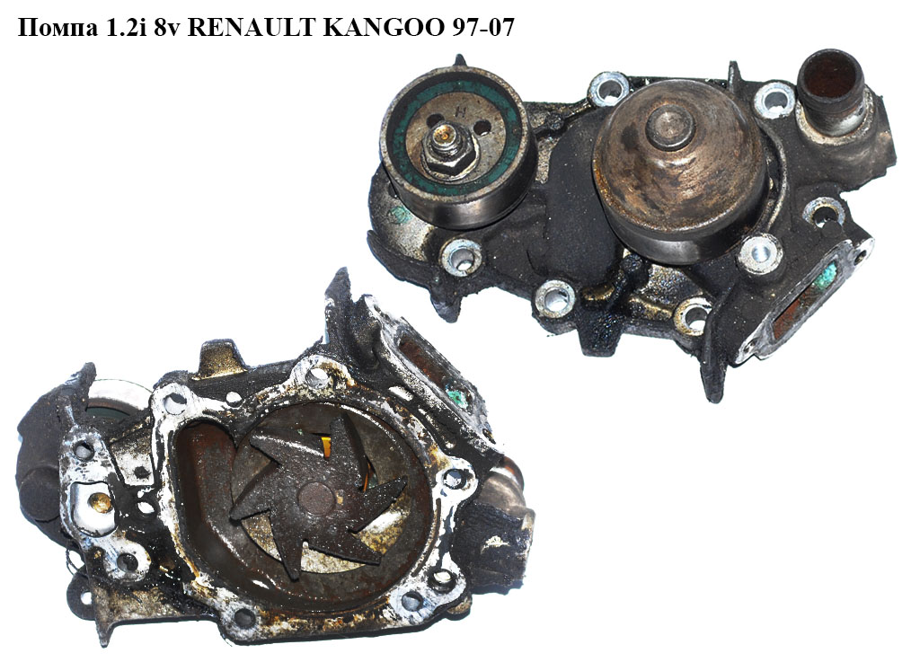 Помпа 1.2i 8v RENAULT KANGOO 97-07 (РЕНО КАНГО) (2101000Q0B, 210103314R, 2101000QAK, 2101000Q0L, KCP1756, WG1430764)